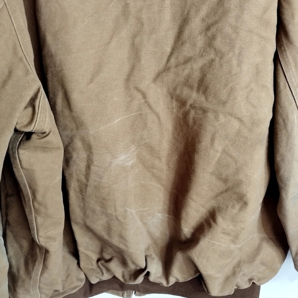 Vintage Carhartt Detroit hoodie canvas full zip jacket sz 2XL - Picture 13 of 16